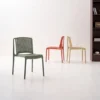 New Office Lounge Openwork Rest Chair Plastic Dining Chair